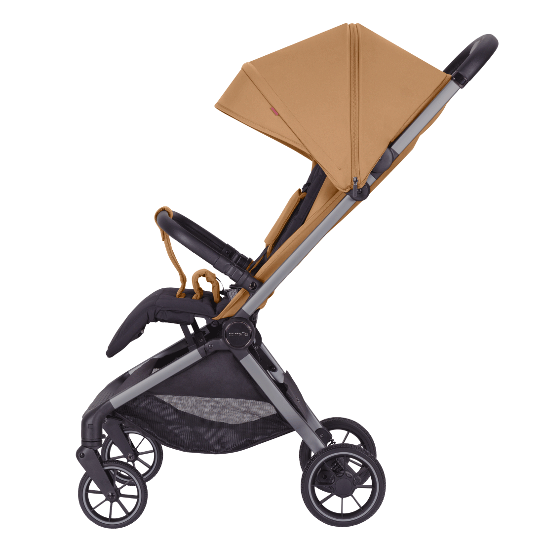 Silla de paseo Atom M 2025 ajuste mecánico del respaldo.